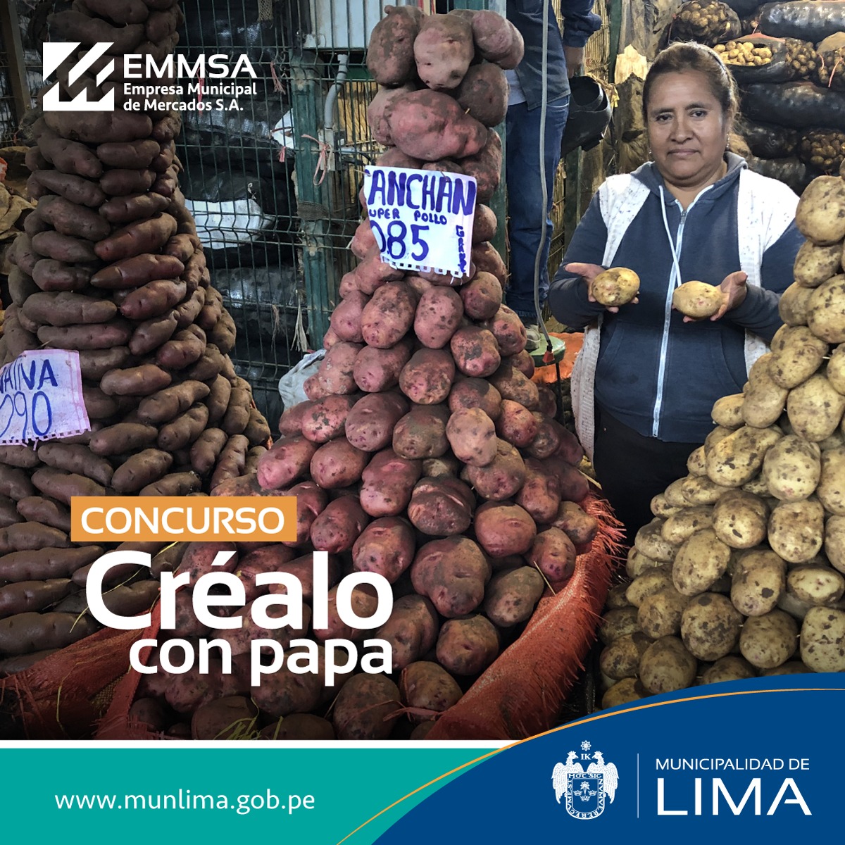 En marco a las celebraciones por el día nacional de la papa, EMMSA lanza el primer concurso “Créalo con papas”