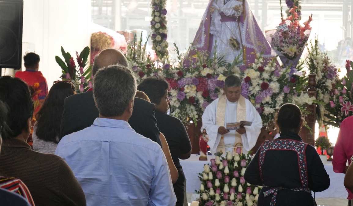 GMML Celebra a la Virgen del Chapi, Patrona de los Giros de Cebolla, Maíz Morado y Ajos