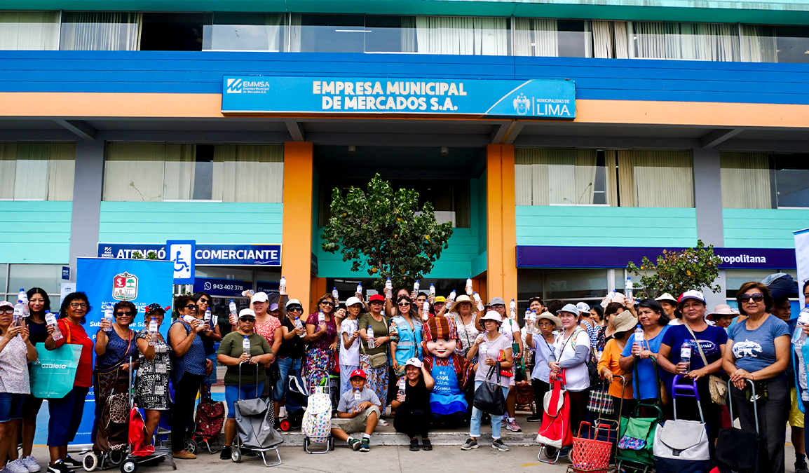 La Iniciativa "Bus del Ahorro" de la Municipalidad de San Luis Visita el Gran Mercado Mayorista de Lima