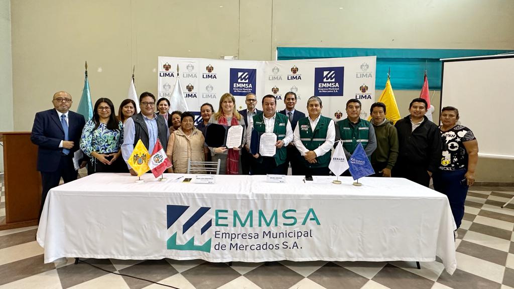 EMMSA y SENASA refuerzan alianza para asegurar alimentos de calidad en el GMML