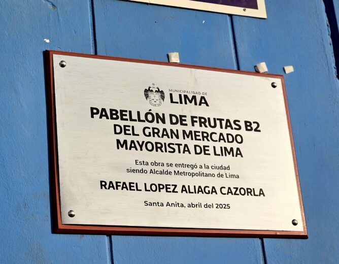 EMMSA Inaugura Moderno Pabellón de Frutas en el Gran Mercado Mayorista de Lima
