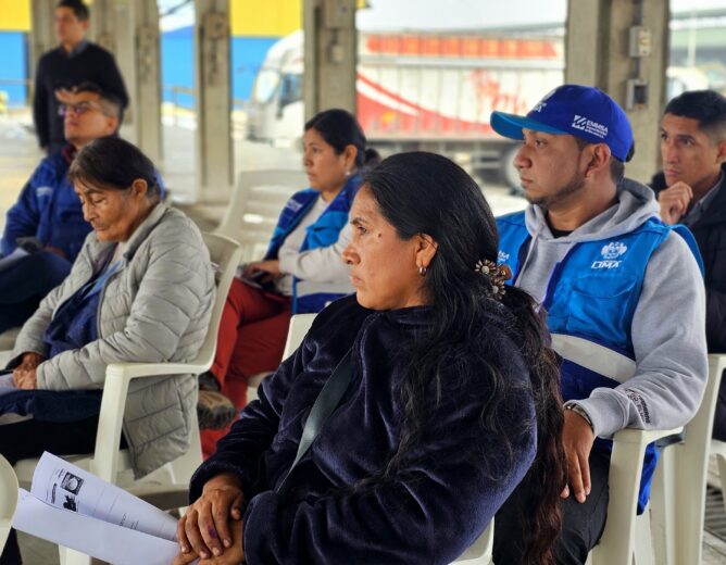 EMMSA junto al SENASA realizan una capacitación para los comerciantes del GMML