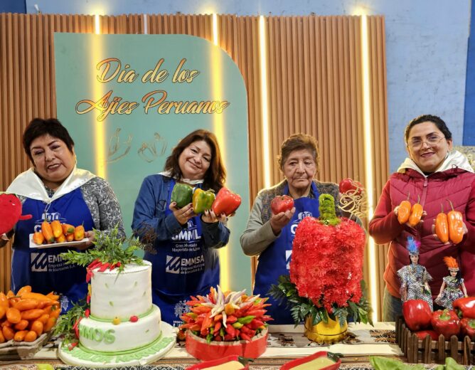 El Gran Mercado Mayorista de Lima Celebró el Día Nacional de los Ajíes Peruanos