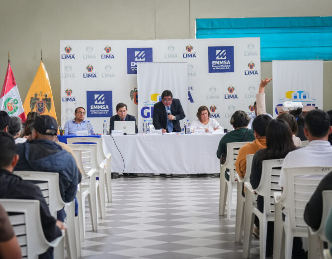 EMMSA realizó con éxito la Segunda Subasta Pública del Pabellón B2 – Frutas del Gran Mercado Mayorista de Lima