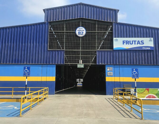 Empieza a funcionar el Pabellón B2 de Frutas en el Gran Mercado Mayorista de Lima