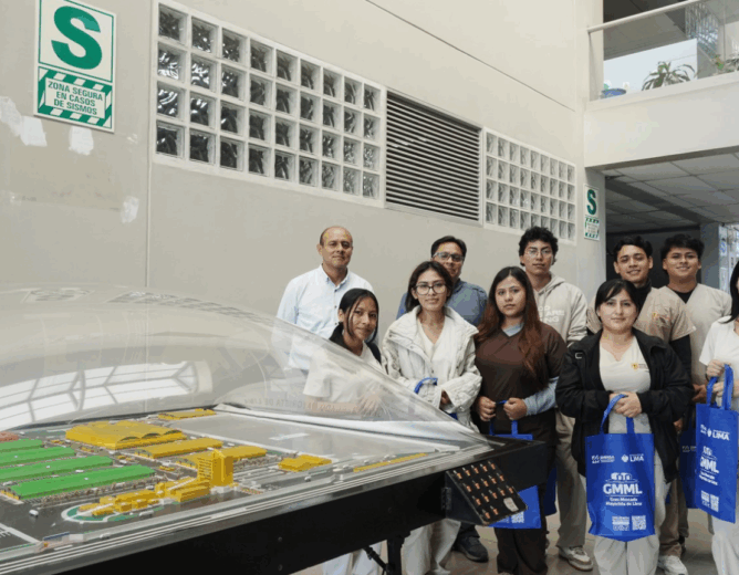 Estudiantes de la Universidad Cayetano Heredia hicieron visita académica al Gran Mercado Mayorista de Lima