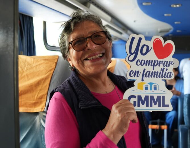 El “Bus del Ahorro” de la Municipalidad de San Luis visitó el Gran Mercado Mayorista de Lima