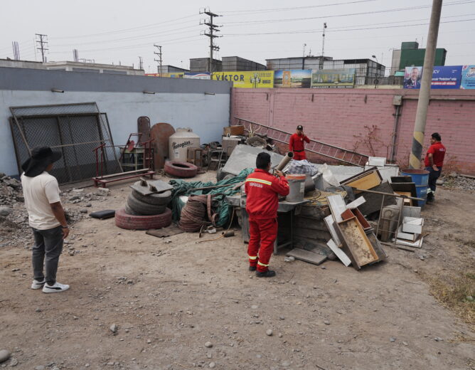 EMMSA refuerza campaña de limpieza en el  GMML con visita a la Compañía de Bomberos
