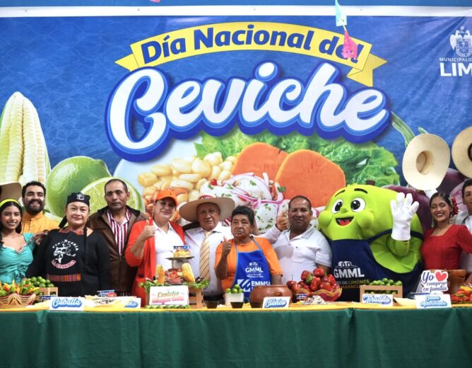 Día Nacional del Ceviche en el Gran Mercado Mayorista de Lima