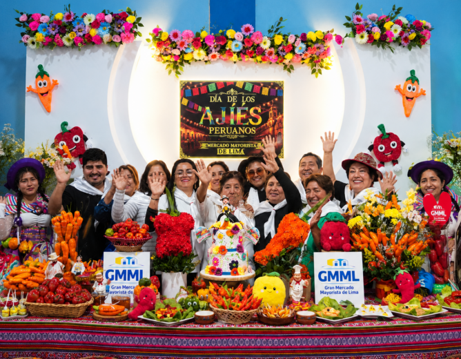 Gran Mercado Mayorista de Lima celebró el Día Nacional de los Ajíes Peruanos a ritmo de música, gastronomía y color