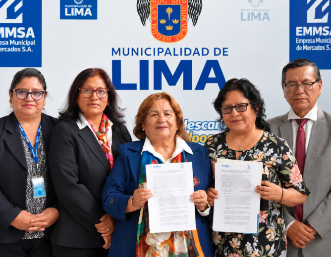EMMSA y SENASA suscriben Adenda para fortalecer la inocuidad y el control sanitario en el Gran Mercado Mayorista de Lima